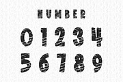 Pencil Crayon Chalk Font, a Font by Fourteen Letter (Thumbnail 5 of 7)