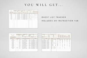 Wedding Guest List Tracker