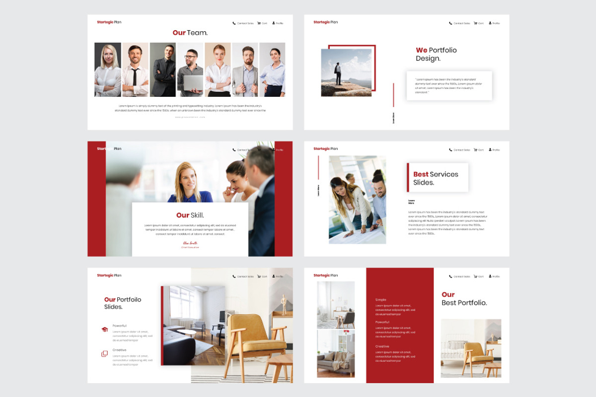 STRATEGIC PLAN - Powerpoint Template, a Presentation Template by Shafura (Photo 5 of 6)