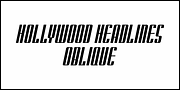 Hollywood Headlines JNL, a Sans Serif Font by Jeff Levine Fonts (Thumbnail 4 of 5)