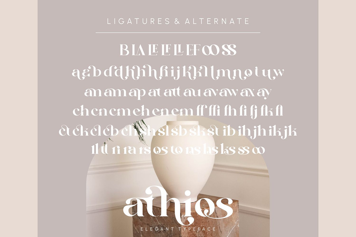 Athios - Elegant Typeface, a Serif Font by Penatic Studio (Photo 9 of 10)