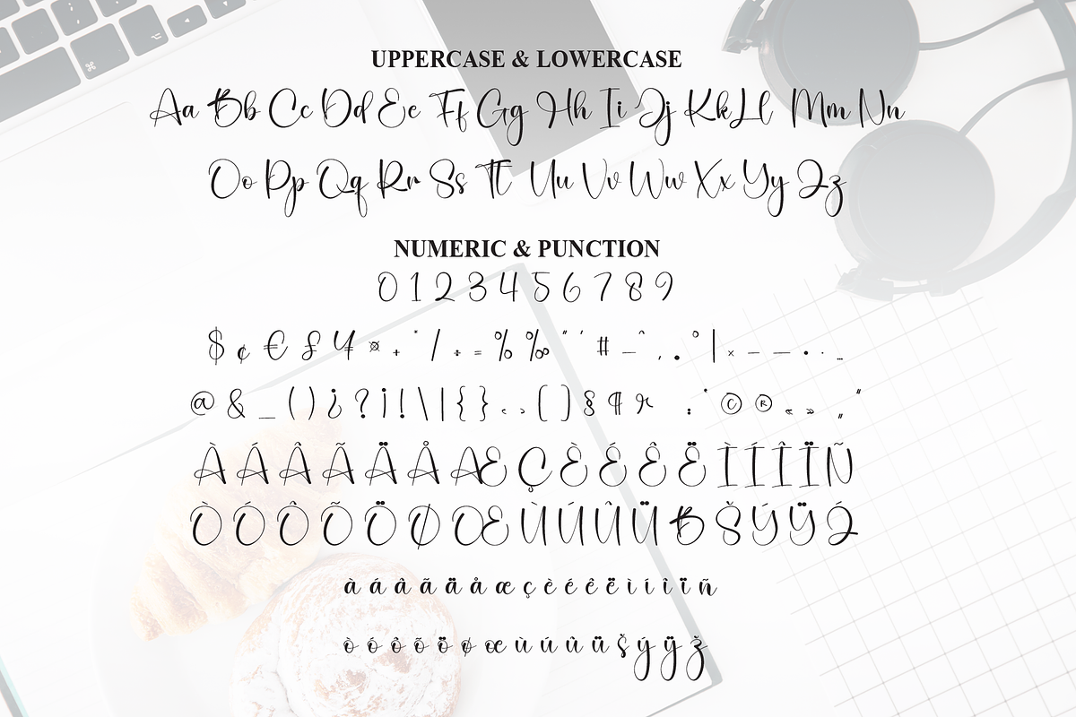 Breakday | Script Font, a Handwritten Font by Scratchones (Photo 7 of 8)