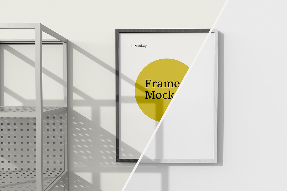 Wall Poster Frame Mockup, a Product Mockup by graphypix (Photo 3 of 4)
