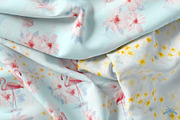 Oasis | Watercolor Flamingo patterns, a Pattern Graphic by Tanya Vollar (Thumbnail 8 of 10)