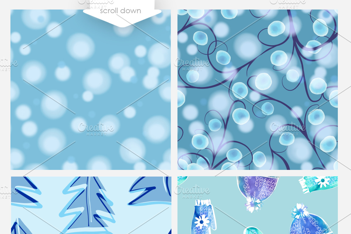 Winter Time Set, a Card Template by Marina Grau (Photo 6 of 6)