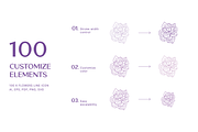 Flower icons, an Icon by Hamocreate (Thumbnail 5 of 11)