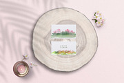 Watercolor abstract spring set, a Seasonal Illustration by LeriaArt watercolor (Thumbnail 4 of 6)
