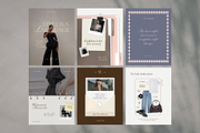 Old Money Fashion Social Templates, a Social Media Template by CanvaTemplateClubCo (Thumbnail 3 of 12)