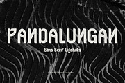 Pandalungan Bold Display Sans Serif, a Sans Serif Font by Claymoon Lab (Thumbnail 1 of 8)