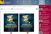 JSN Metro - Joomla Creative Theme, a Websites & App Template by JoomlaShine (Thumbnail 4 of 5)