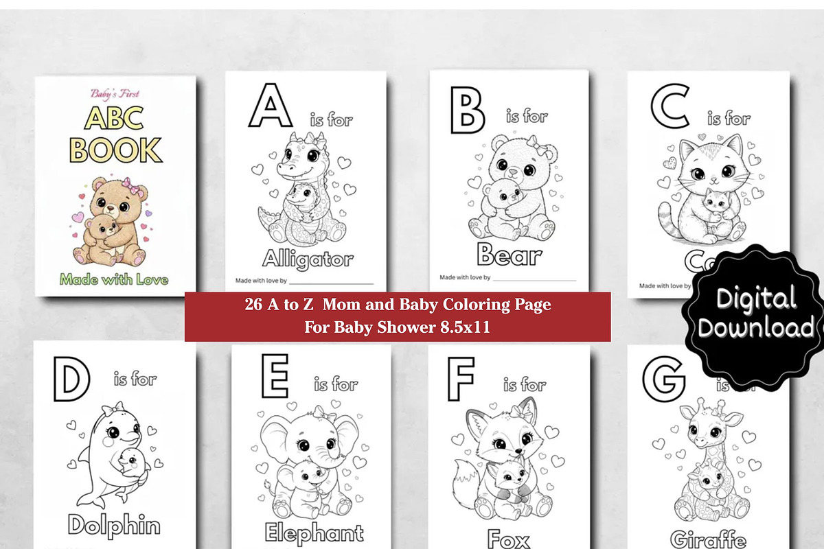 Christmas Theme Baby Shower Bundle, an Invitation Template by Stellalunarts (Photo 9 of 9)