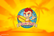 Surfer Skater Character Pack, an Illustration by Bagstudio Shop (Thumbnail 2 of 3)