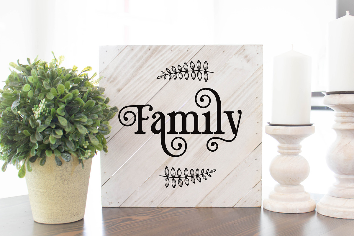 Christmas Dignity - Swirl Serif Font, a Serif Font by Airotype (Photo 7 of 15)