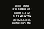 Ranyoka - Tall Condensed Font, a Sans Serif Font by QR Design Studio (Thumbnail 4 of 7)
