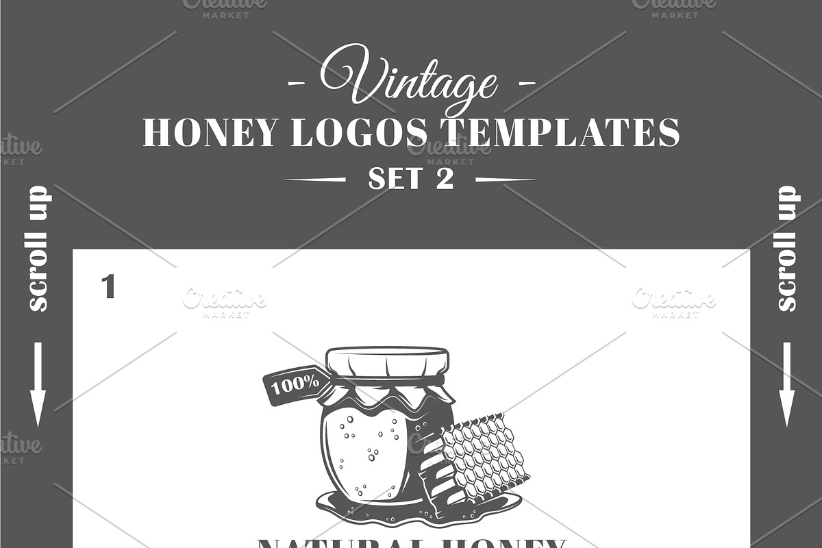 18 Honey Logos Templates, a Branding & Logo Template by Art Design (Photo 13 of 19)