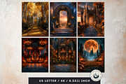 The Court of Emberfall Autumn, a Seasonal Illustration by ThatsDesignArt (Thumbnail 12 of 15)