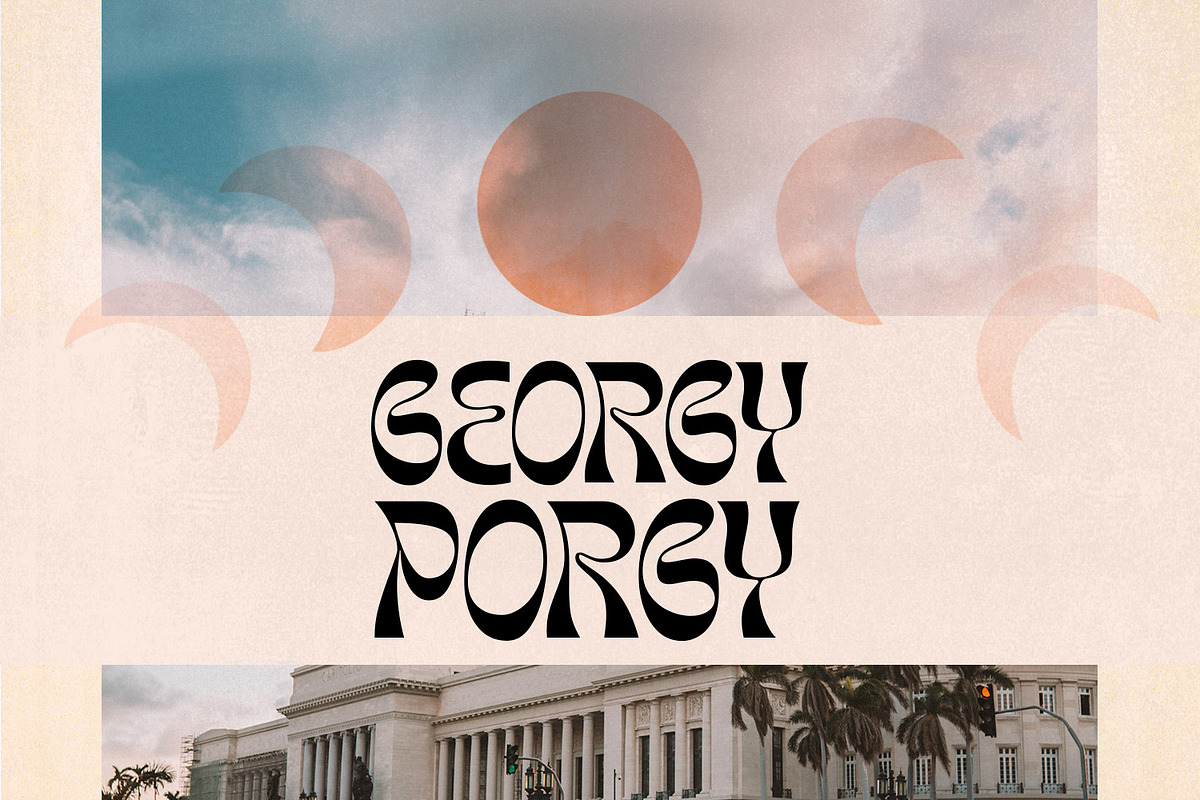 Morgy Display font, a Sans Serif Font by creativemedialab (Photo 6 of 11)