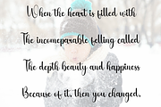 HappyAutumn, a Handwritten Font by InermediaSTUDIO (Thumbnail 6 of 8)
