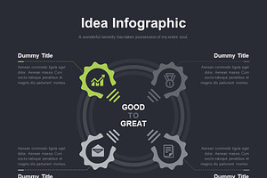 PPT, AI Infographic Diagram 033