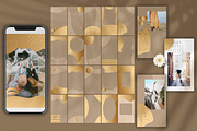 Instagram Bundle Gold for Girls, an Illustration by WildStrawberry Magic (Thumbnail 3 of 7)