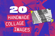 Halftone collage bonus pack Newsies!, a Texture Graphic by Creative Juice Project (Thumbnail 1 of 4)