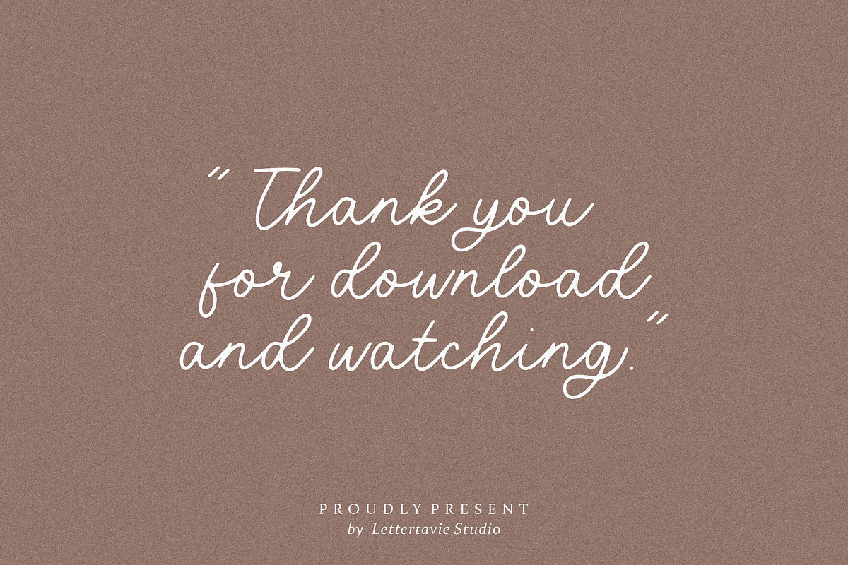 Volatile - Monoline Script Font, a Script Font by Letterative Studio (Photo 7 of 7)