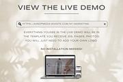 Wix Website Template for Marketing, a Wix Template by Cosmic Design (Thumbnail 8 of 9)