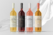 Wine Bottle Mock-Up Set in PSD, a Product Mockup by PSD Market (Thumbnail 2 of 8)