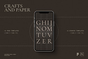 Crafts & Paper | Instagram Templates, a Social Media Template by Evgeniya Goktas (Thumbnail 2 of 15)