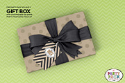 Gift Box Packaging Mockup, a Product Mockup by INCDesign (Thumbnail 3 of 7)