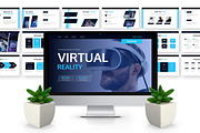 Virtual Reality - Technology Keynote, a Presentation Template by Deepslide Studio (Thumbnail 4 of 6)