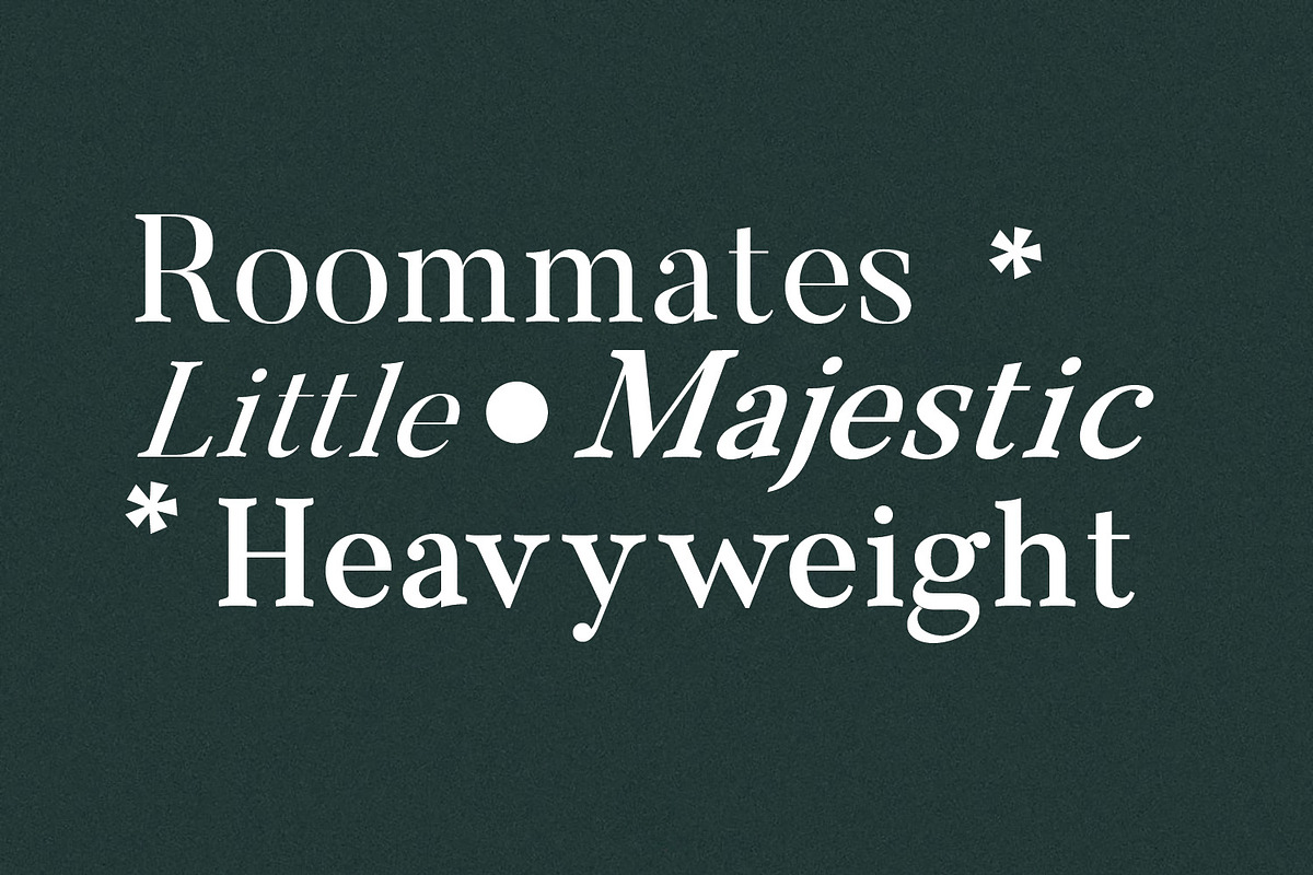 Molagane | Fancy Serif Typeface, a Serif Font by Qaratype (Photo 14 of 26)
