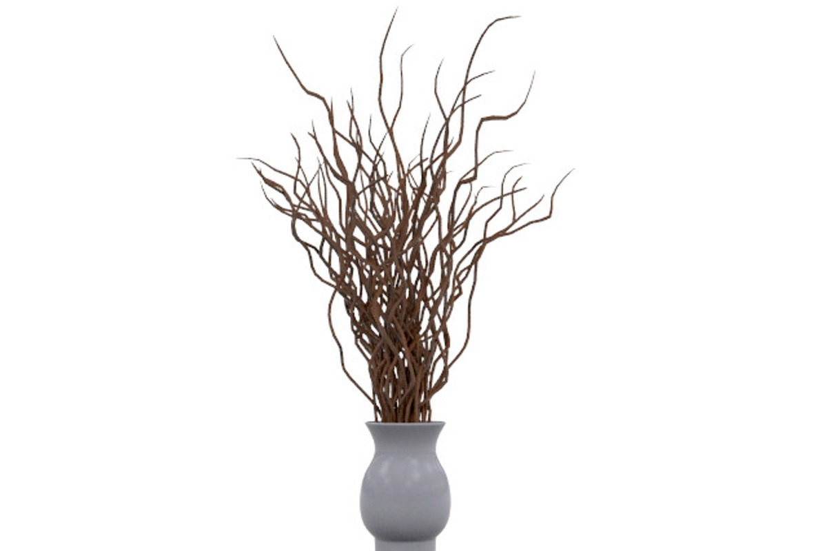 Tree Branch Decor, a Plants & Tree 3D Model by Tedi Permana (Photo 2 of 5)