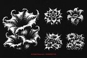 10 Bundle Dark Art Plant Scary, an Illustration by Morspective (Thumbnail 5 of 7)