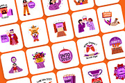 Animated New Year Stickers, an Emoji Icon by Creative Stall (Thumbnail 4 of 5)