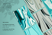 Oceanic swirl abstract backgrounds, a Texture Graphic by Mazarine Silver (Thumbnail 14 of 15)