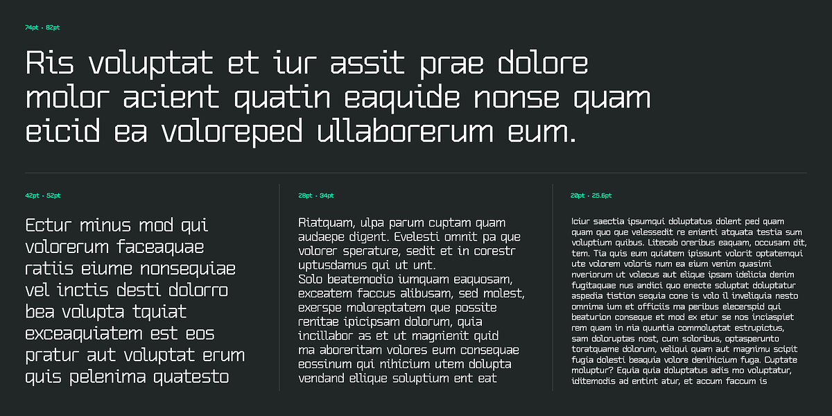 Akturi, a Sans Serif Font by ProtoType Labs (Photo 9 of 9)