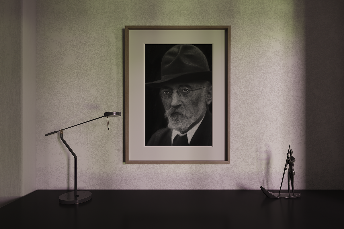 Digital Portrait | Miguel de Unamuno, a Person Illustration by Creative Studio HZ (Photo 3 of 5)