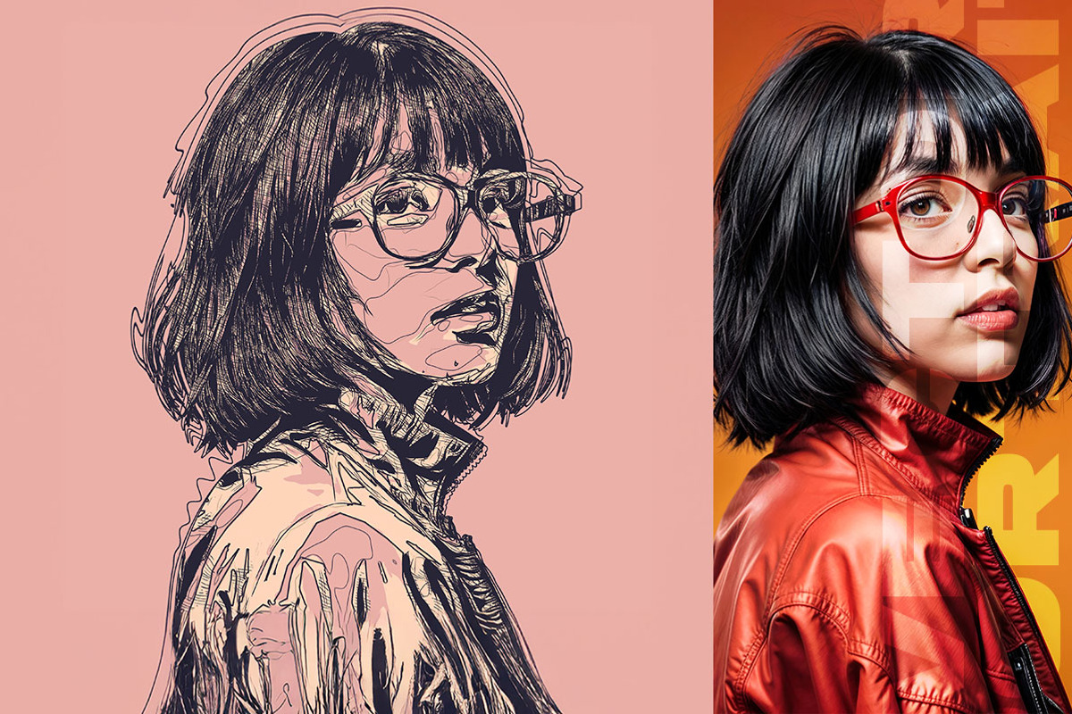 Vector Portrait Photo Effect, an Action Add-On by Amorjesu.com (Photo 17 of 28)