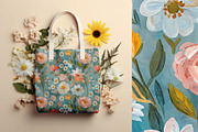 Infinite Blossoms: A Floral Tapestry, a Pattern Graphic by yahu88studio (Thumbnail 6 of 6)