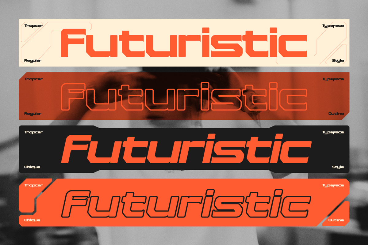 Thopcer, a Sans Serif Font by Burntilldead (Photo 4 of 12)