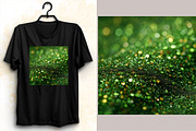 Green Glitter Dust St Patricks Backd, a Pattern Graphic by SVGArt (Thumbnail 6 of 8)