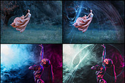 50 Mystical Ice Light Photo Overlays preview 2