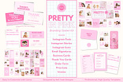 Pretty in Pink Branding Starter Kit, a Social Media Template by Hell Yeah Designs (Thumbnail 1 of 13)