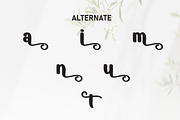 Hostania | Script Font, a Script Font by Scratchones (Thumbnail 8 of 9)