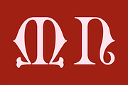 Gothic Initials Six Font, a Script Font by GG Design (Thumbnail 8 of 14)
