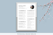 Resume Pack - Olivia, a Resume Template by Typography Prime (Thumbnail 2 of 6)