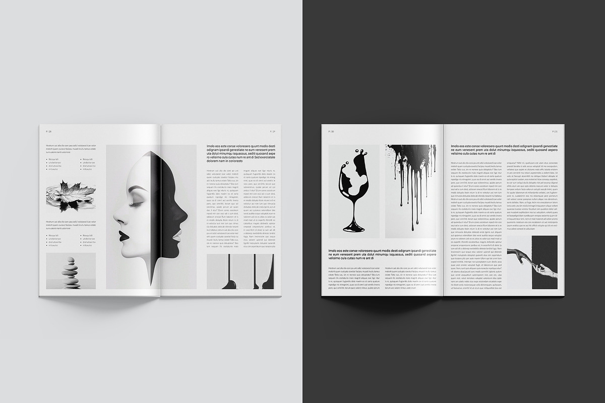 Book Title Layout Design Template, a Brochure Template by StyleArt (Photo 13 of 21)