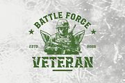 Patrol Squad Military Stencil Font, a Font by PutraCetol Studio (Thumbnail 3 of 5)