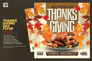 Thanksgiving Day Flyer